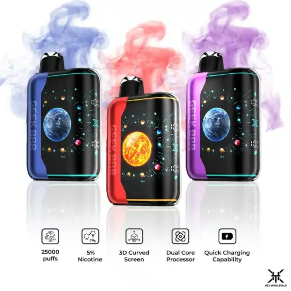 geek bar pulse x puffs