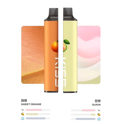 kiss一次性電子煙 甜橙,芭樂