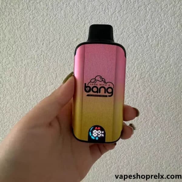 BANG-20000puff-3.jpg BANG DUALMESH 20000 Puffs一次性拋棄式電子煙|LED顯示屏持久續航可充電