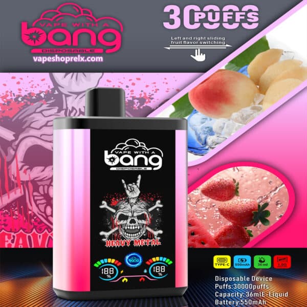 Bang-30000-Puffs-2.jpg BANG PRO 30000 Puffs|超大容量雙口味電子煙|台灣批發