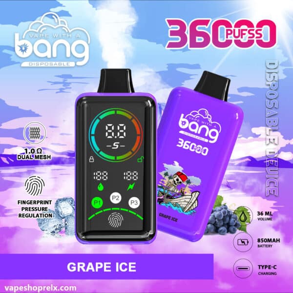 BANG POWER 36000口常規款｜一次性超大容量電子煙｜台灣批發供應