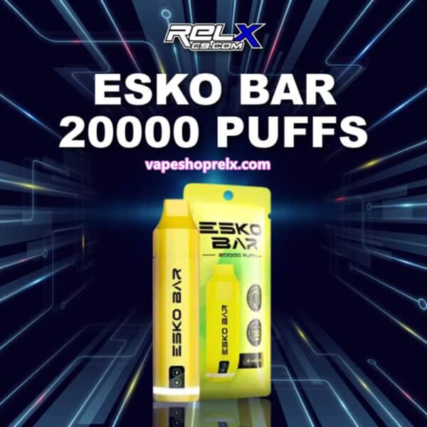 Esko bar 拋棄式電子煙 20000 puffs 全新爆款 超大容量