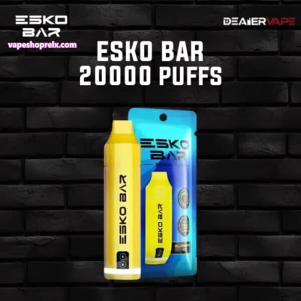 Esko bar 拋棄式電子煙 20000 puffs 全新爆款 超大容量