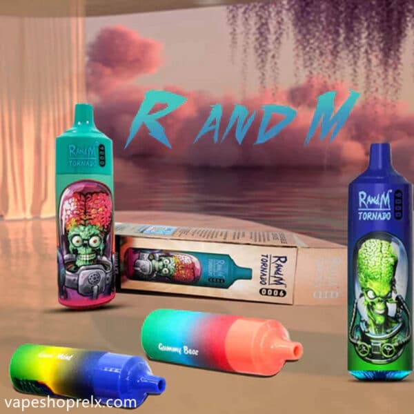 RandM-9000puffs-2.jpg RandM Tornado 9000 Puffs FUMOT 歐美爆款一次性電子煙/可充電拋棄式霧化棒