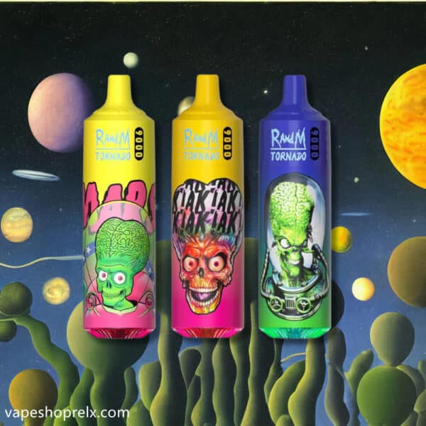 RandM-9000puffs-4.jpg RandM Tornado 9000 Puffs FUMOT 歐美爆款一次性電子煙/可充電拋棄式霧化棒
