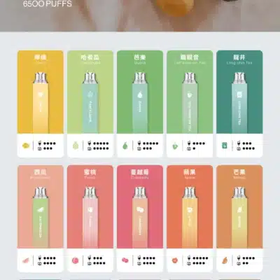 TUTX 拋棄式電子煙6500口 TUTX 拋棄式電子煙6500口